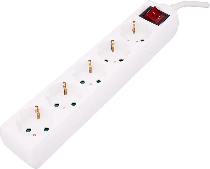 Cekave Philips SPS1050A/51 2m 5-way Child Protection White Socket (4202)