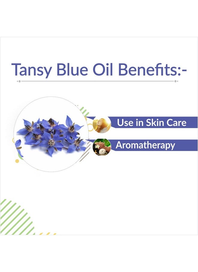 كريساليس زيت Crysalis Tansy (Tanacetum Vulgare) | زيت عطري عضوي نقي وطبيعي 100% غير مخفف، يهدئ ويريح البشرة الحساسة والمضطربة، أفضل زيت للبشرة المعرضة للحبوب (100 مل (عبوة من قطعة واحدة))  - Image 3