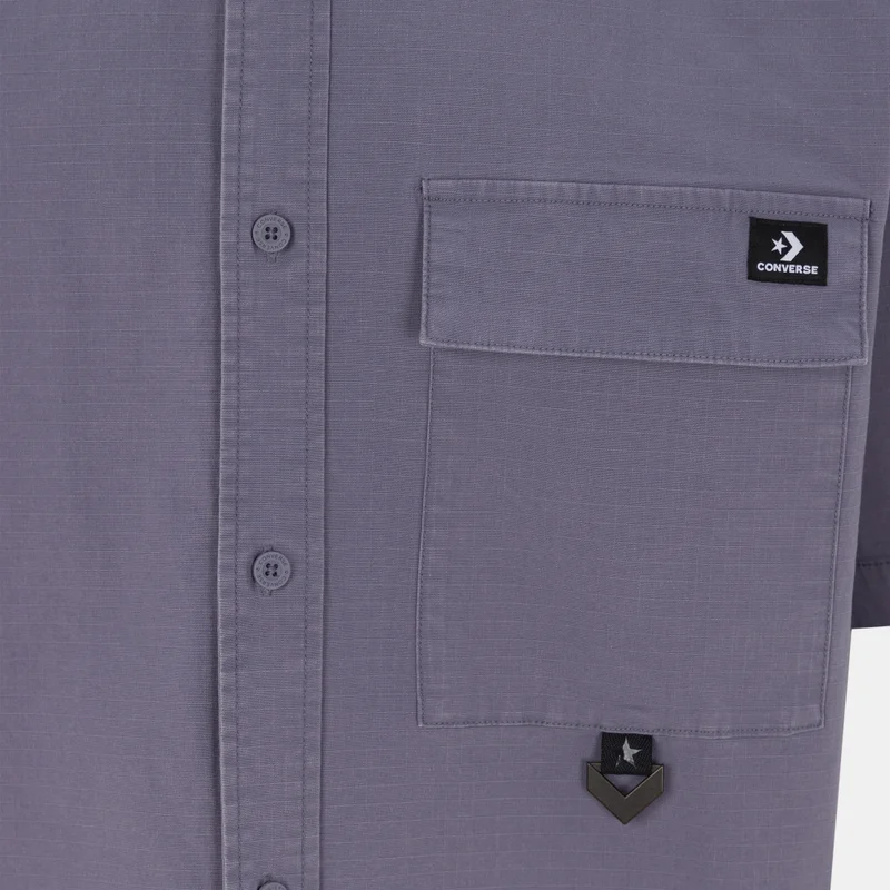 Converse Grey Men's Ripstop Shirt for Men | Best Price UAE