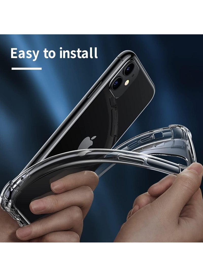 غطاء حماية واق لهاتف أبل آيفون 11 شفاف - Image 3