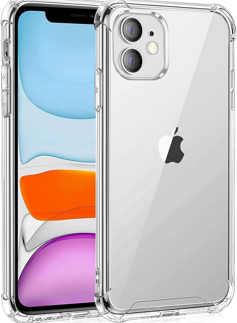 غطاء حماية واق لهاتف أبل آيفون 11 شفاف - Image 1