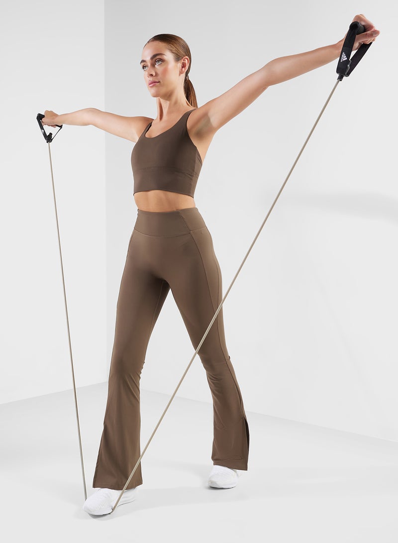 FRWD Medium Coverage Seamless Sports Bra With Back Cutout Detail  - Image 4