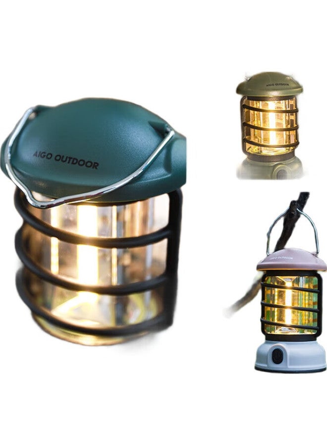 aigo Camping Light, Outdoor Lamp, Illumination Lantern, Long-Lasting Battery, Rechargeable Atmosphere Light, Outdoor Tent Light, L20 - Image 2