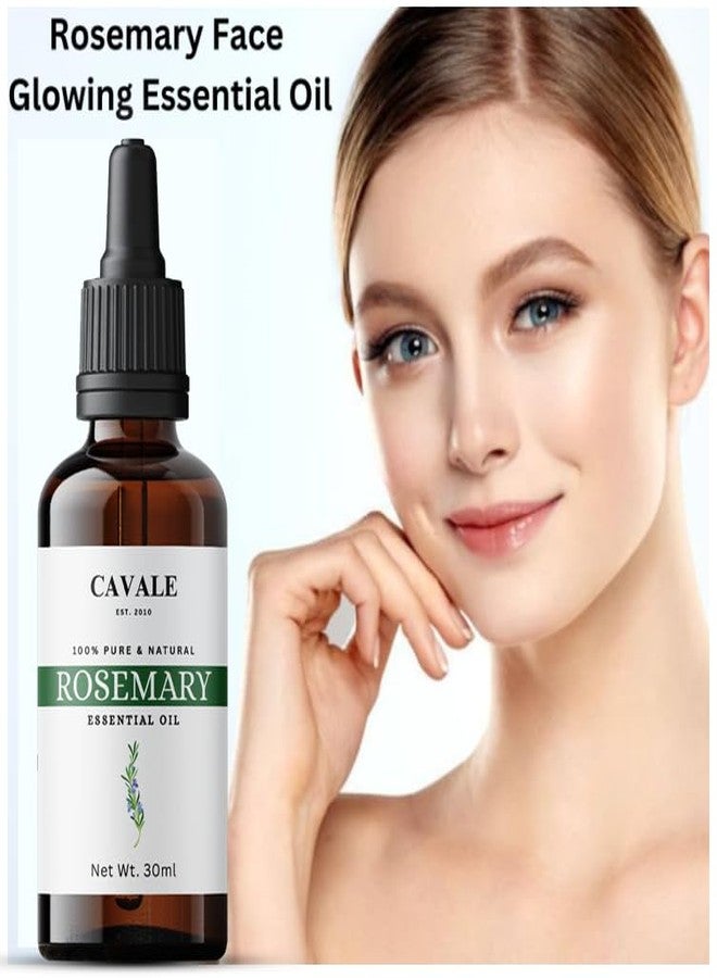 CAVALE Rosemary Essential Oil for Hair Growth, Hair Fall Control and Nourishment, Skin Care | Clinically Tested & Ecocert Certified Organic 100% Pure, Natural, Undiluted | 30ml - Image 4