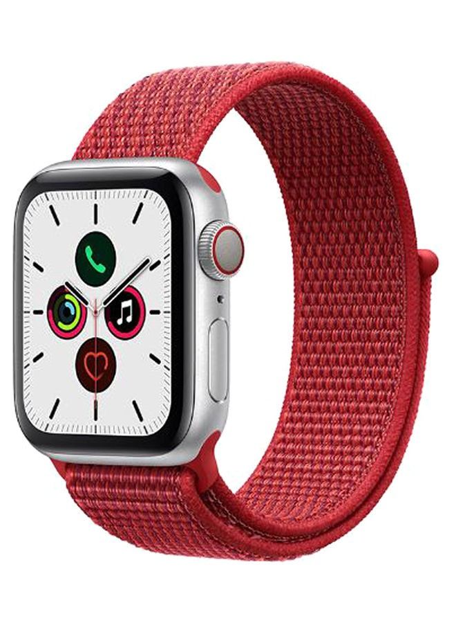 Nylon Replacement Strap For Apple Watch Series 5/6/7 42/44/45mm Red - Image 2