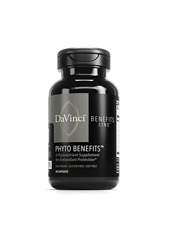 Davinci - Labs Phyto Benefits Dietary Supplement To Support Detox Metabolic Health And Immune System Function* With Broccoli Sprouts Quercetin And More Glutenfree 60 Vegetarian Capsules - Image 1