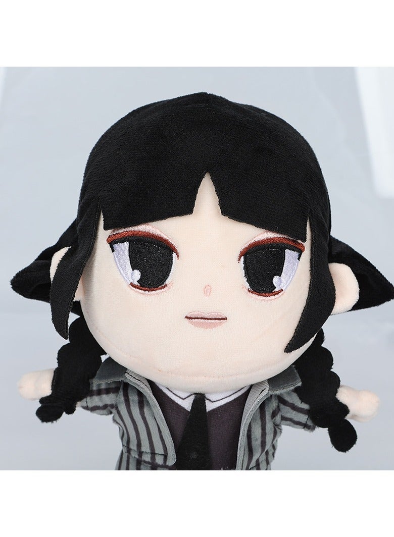 general Wednesday dolls Wednesday plush toys beautifully restore the character image and can be used as room decoration ornaments - Image 2