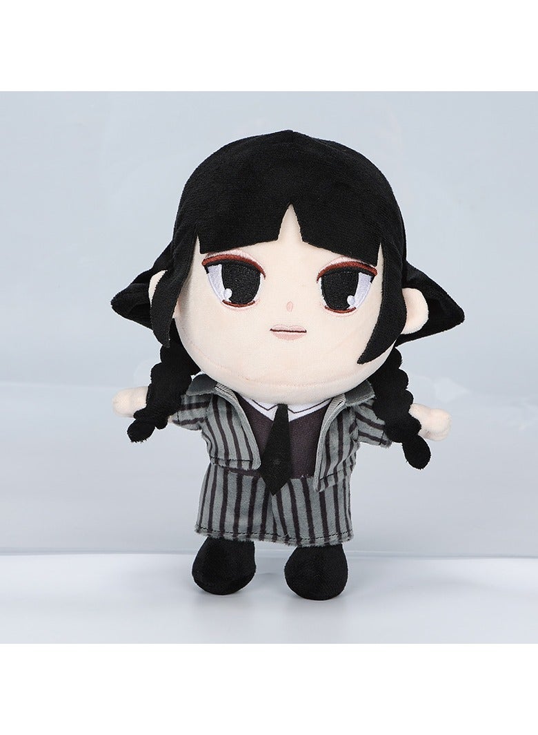 general Wednesday dolls Wednesday plush toys beautifully restore the character image and can be used as room decoration ornaments - Image 1