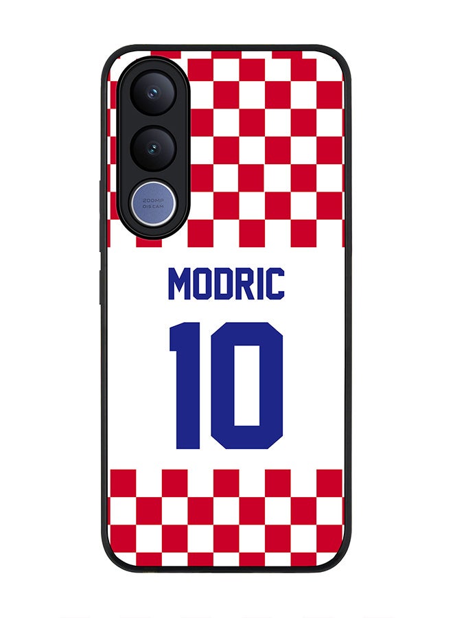 Stylizedd For vivo V70 FE Case,Slim fit Camera Protection, Shockproof Thin Phone cover  - Football - Croatia,  Modric - Image 1