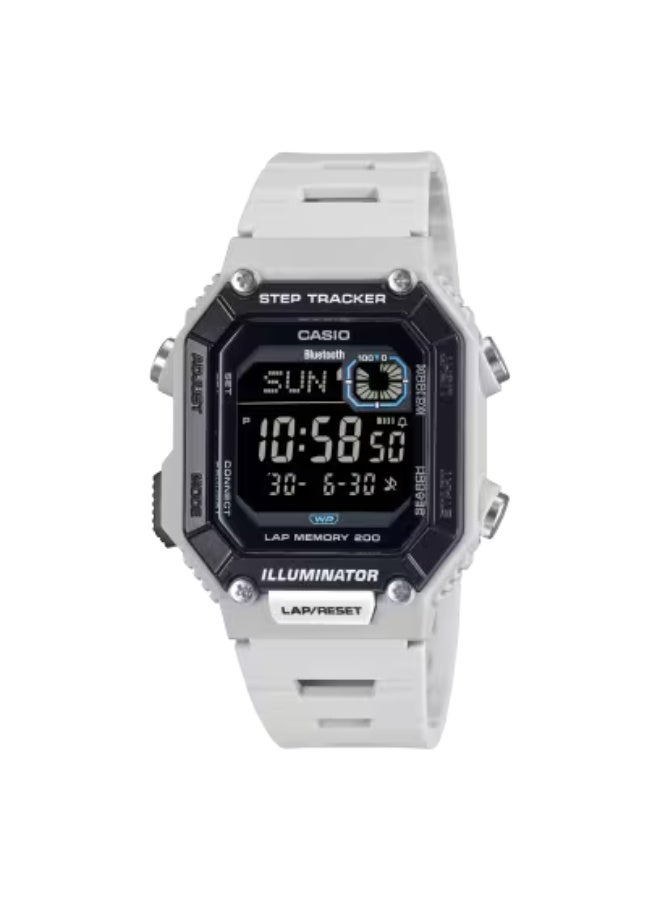 كاسيو ساعة يد رقمية رجالية من الراتنج -- - . مم - Image 1