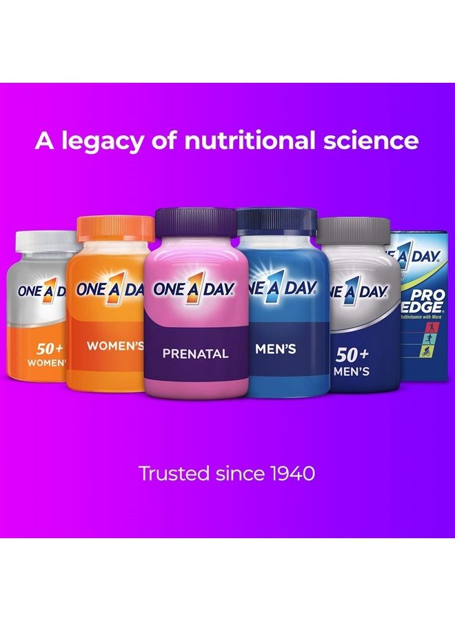 One A Day Men's & Women's Pre-Pregnancy Multivitamin including Vitamins A, Vitamin C, Vitamin D, B6, B12, Folic Acid & more, 30+30 Count, Supplement for Before, During, and Postnatal - Image 5