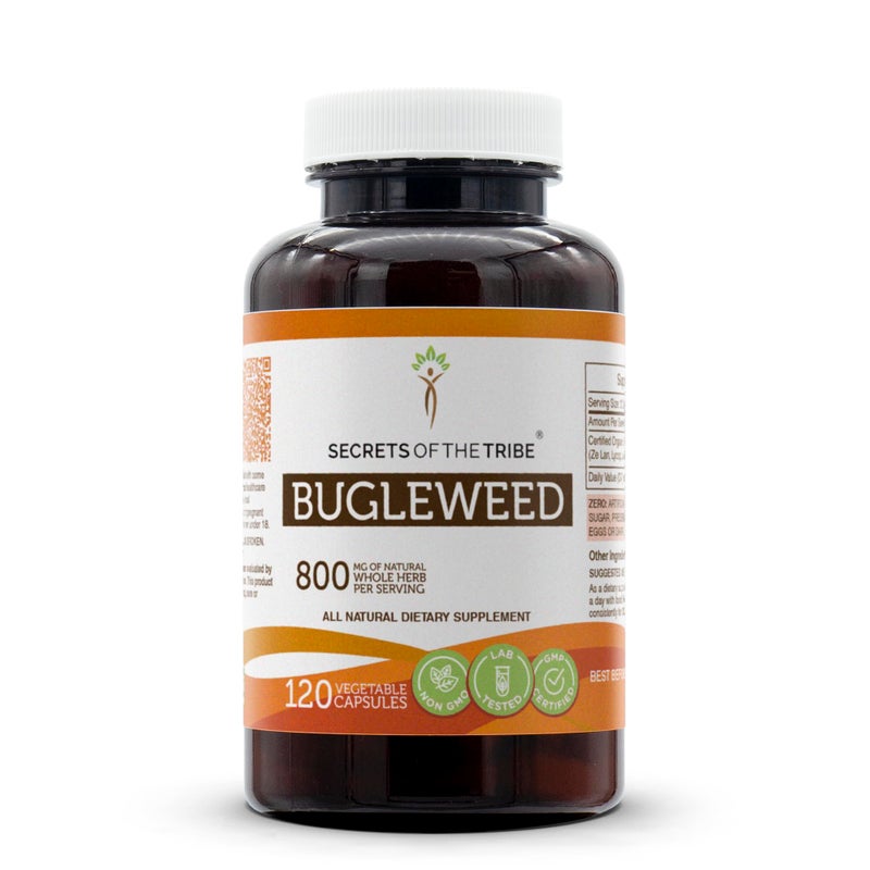 Secrets of the Tribe Bugleweed 120 Capsules 800 mg Bugleweed Lycopus Virginicus Dried Herb 120 Capsules