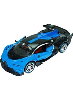 Vardem Remote Controlled Rechargeable Bugatti Car with Opening Doors 1:14 Scale  - Image 1