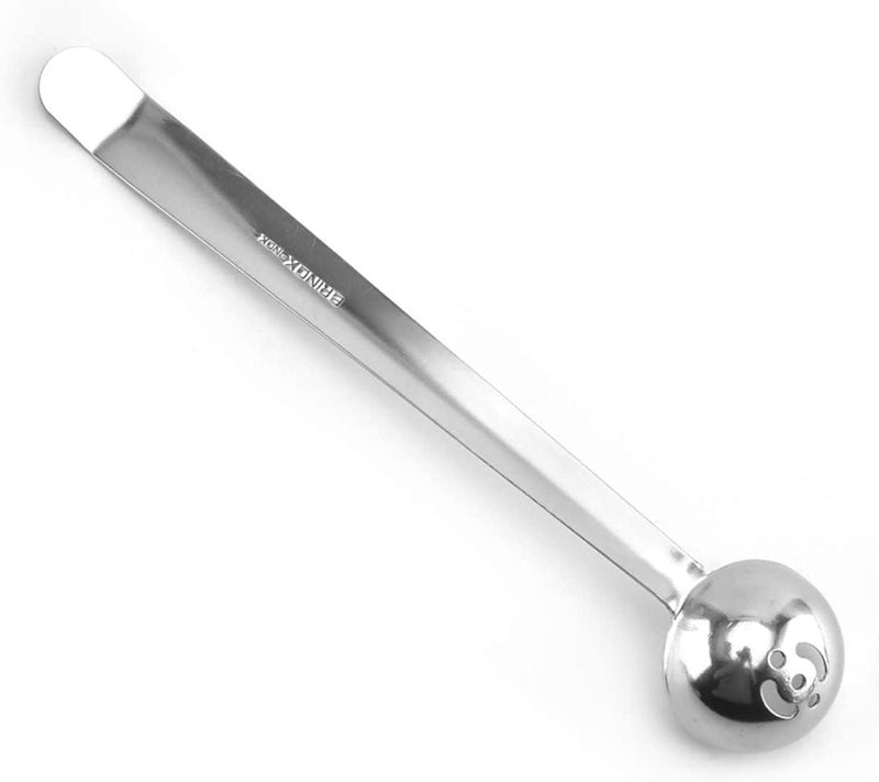 7" Stainless Steel Olive Serving Spoon/Cherry Scoop with Drain Holes (1-pack)