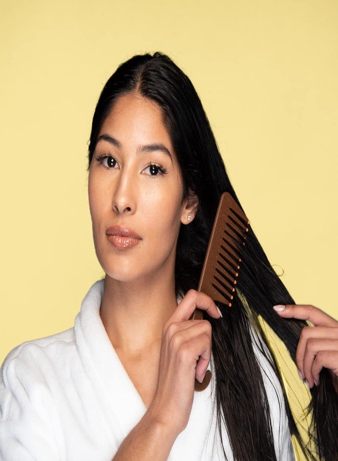 KISMETICS - Coconut Oil Infused, Scented Shower Comb, Wide Tooth Comb for Detangling Wet or Dry hair. For All Hair Type - Image 3