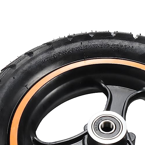 HTBCCHB 80/65-6 Scooter Tire,Front tires Wheel Aluminium hub, 10 Inch Replacement Thickened Pneumatic Tyres for Electric Scooter 255x80 10x3.0 scooter inner tubes(off road) - Image 3