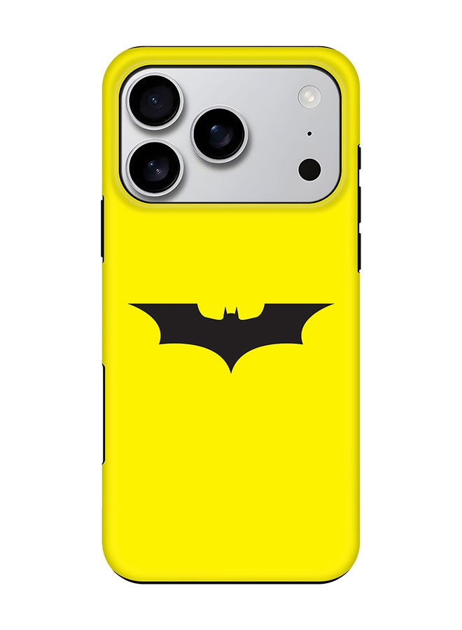 Stylizedd Tough Pro Magnetic Case for iPhone 17 Pro, Dual Layer hybrid PC + TPU Mobile Cover Matte - Iconic Bat