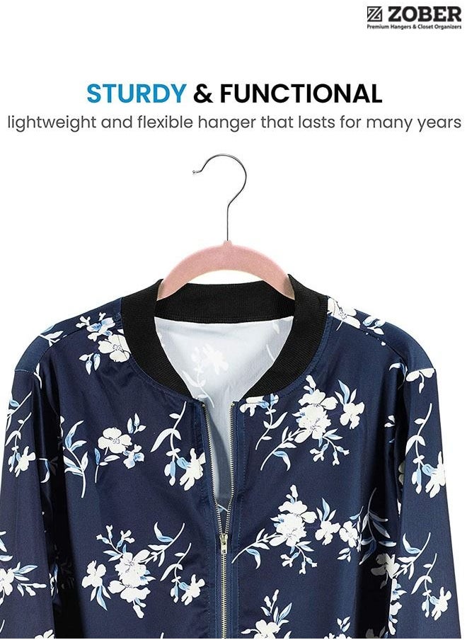ZOBER - Non-Slip Velvet Shirt and Dress Hangers - Image 1