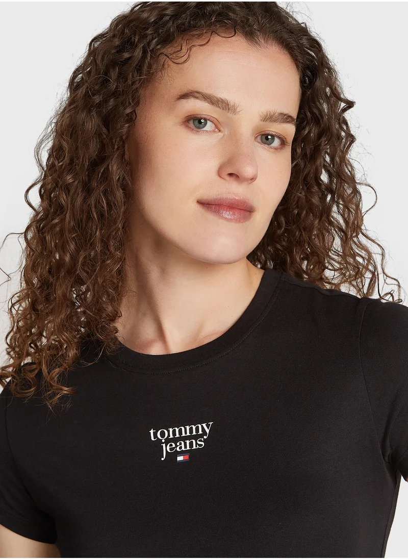 TOMMY JEANS Crew Neck Graphic T-Shirt
