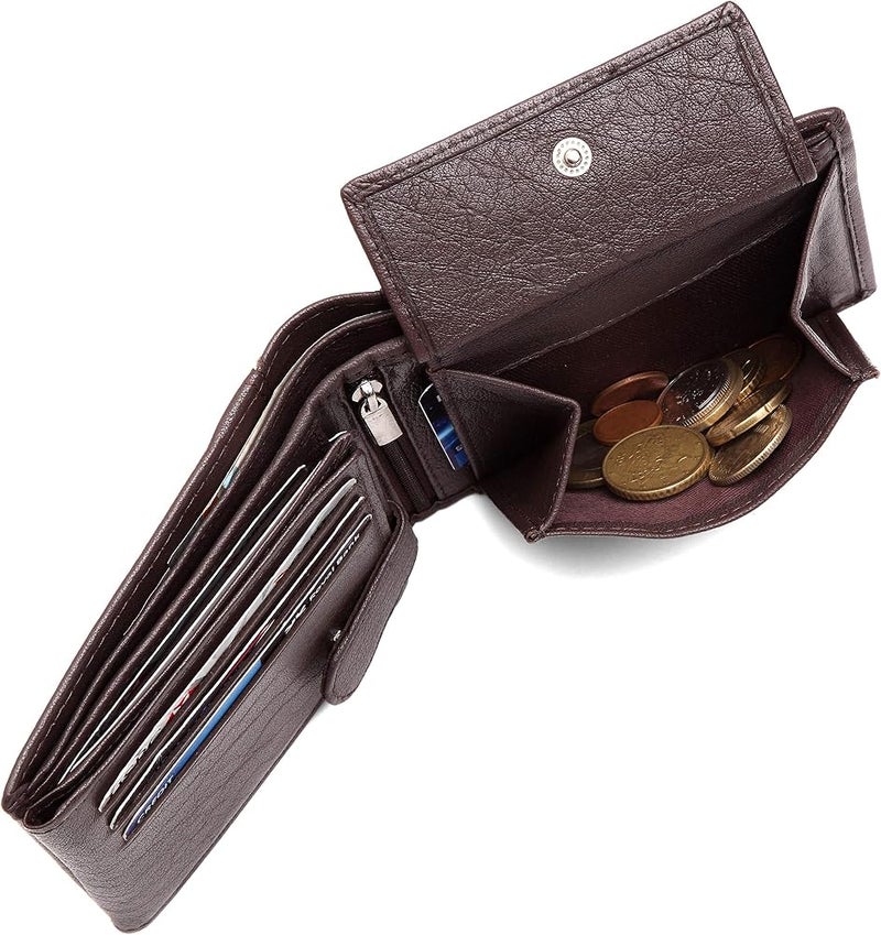 WildHorn mens Leather Wallet Belt Combo Men's Wallet - Image 5