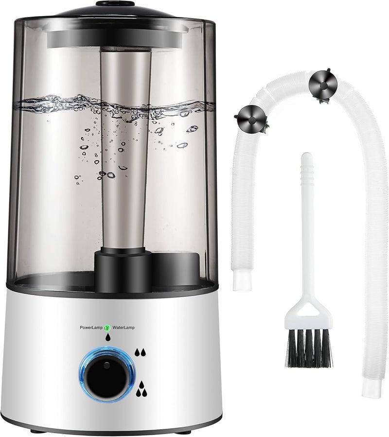 Dreyoo Reptile Humidifier Fogger, 4L Cool Mist Fog Mister with Tube for Tortoise Habitat Chameleon Snake Amphibians, Compatible with All Terrariums, Cages and Enclosures - Image 1