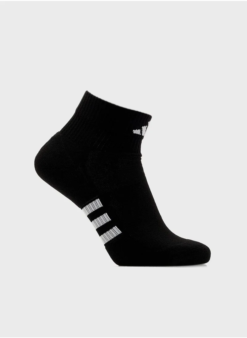 Adidas 3 Pack Performance Cushioned Socks