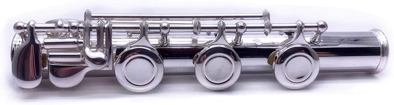 TUOREN 17 Keys B Foot Flute Joint Repair Part - Silver Plated - Image 2