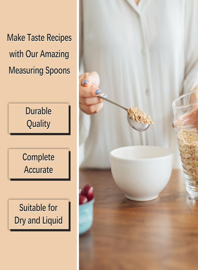 BERYLER 1PCS 1/4TSP Single Measuring Spoon, 1.25ML Stainless Steel Individual Measure Scoop Only - Image 5