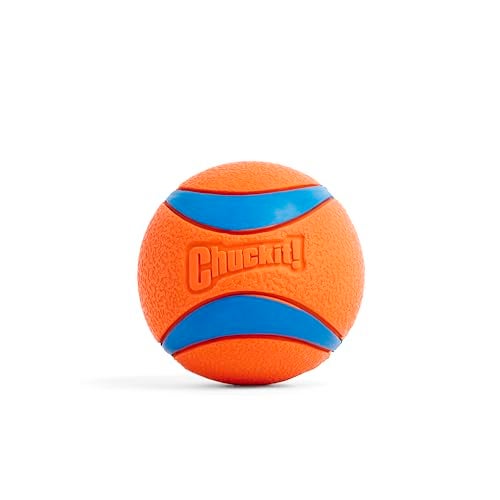 Chuckit! Ultra Ball for Dogs, Durable High-Bounce Balls, Water-Resistant, Floats, High Visibility, Gentle on Teeth, Gums, Easy to Clean, for Fetch and Pool Games, X-Large - Image 1