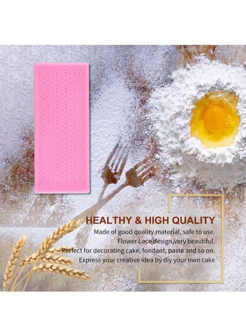 NIBEMINENT Silicone Cake Chocolate Mold Pink - Image 5