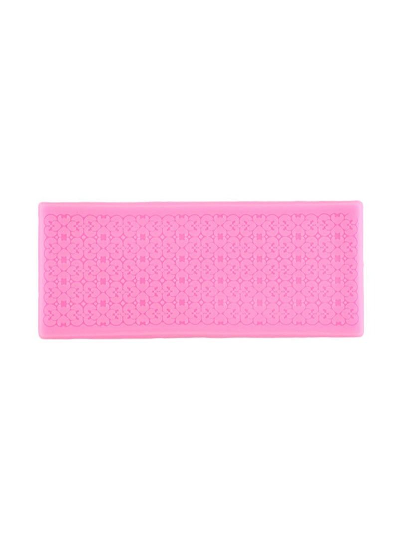 NIBEMINENT Silicone Cake Chocolate Mold Pink - Image 1