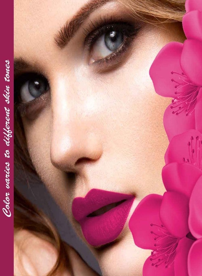 FORFOR® Star Matte Long Last Liquid Lipstick Super Pigmented Waterproof Pack of 2 (Maroon Fantasy, Berry Magenta,) - Image 5