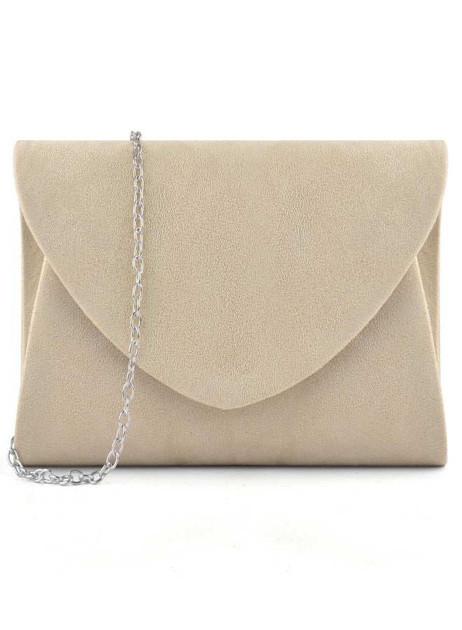 PACETAP Suede Clutch Purses for Women, Elegant Evening Bag for Women Formal, Crossbody bag Clutch Purses Handbags for Wedding Party Cocktail Prom Dinner - Image 1