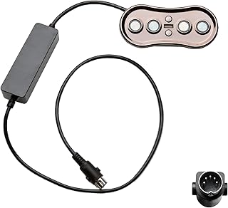 Fruhdi Power Recliner Lift Chair Electric Sofa Mulin 5 Button 5 Pin Hand Control Model MLSK46-C Replacement with USB - Image 1