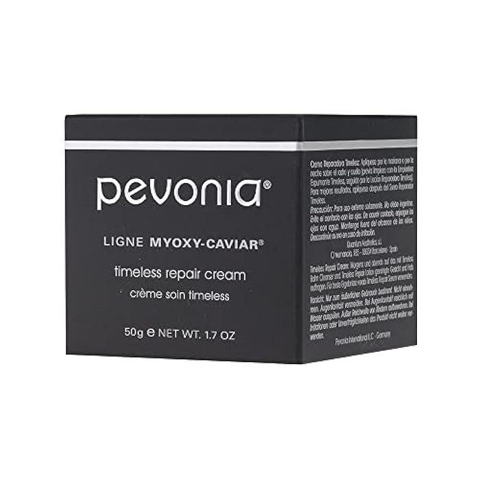 Pevonia Timeless Repair Cream - De-Aging Skin Cream for Face and Neck - Moisturizing Repair Lotion for Dehydrated Skin - Plant-Based & Caviar Facial Cream for Wrinkle Reduction - 1.7 Oz Container - Image 2