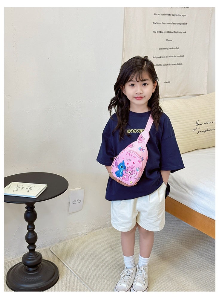 Kids fashion casual shoulder bag cartoon anime out crossbody bag - Image 4