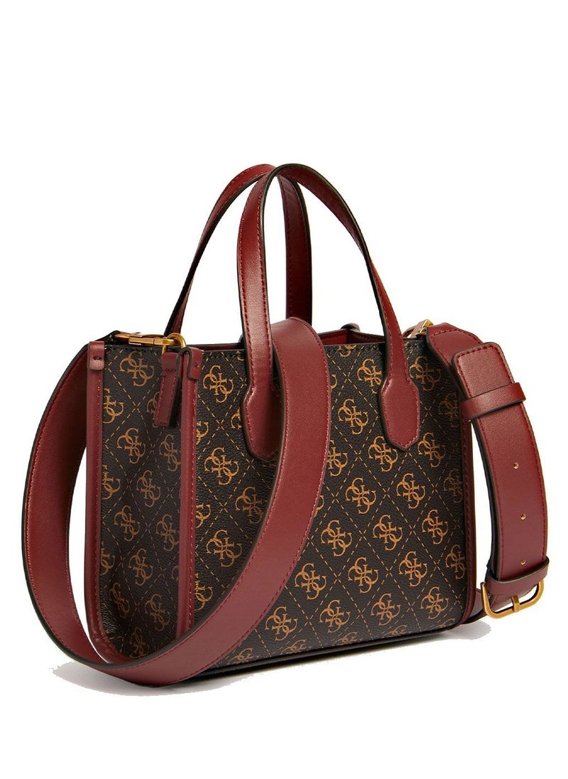 GUESS - Guess Silvana Mini Handbag Logo 4G - Image 1