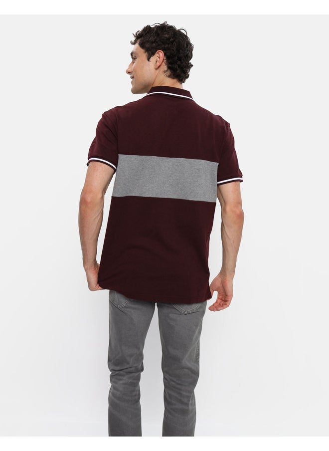 American Eagle - AE Colorblock Pique Polo Shirt - Image 1