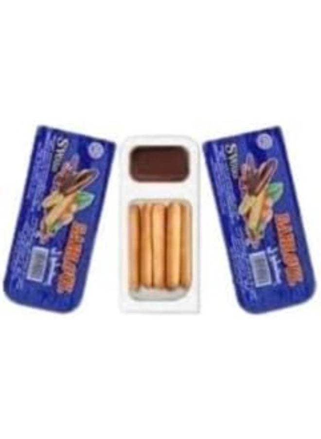 Swasco بسكويت باهلول أصابع – عبوة 12 قطعة | أصابع بسكويت خفيفة ومقرمشة للتغميس والسناكس | وجبة خفيفة حلوة للأطفال والكبار - Image 2