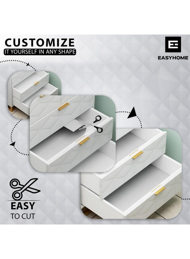 Easy Home EASYHOME Multipurpose EVA Anti-Slip Mat (60cm x 3 Meter, Clear) - Waterproof, Washable Shelf Liner Roll Sheet for Kitchen, Bathroom, Drawers, Cabinets, Fridge & Table Mat - Image 5