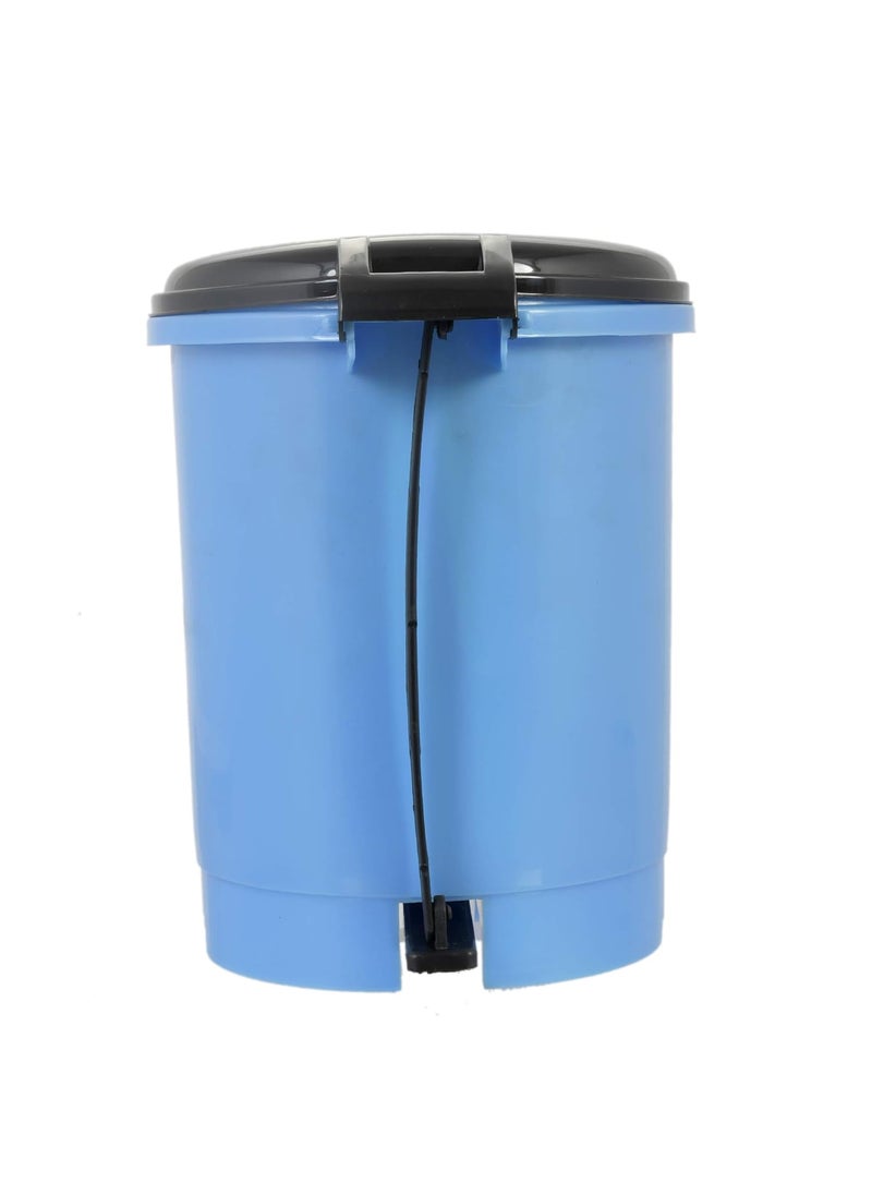 Kuber Industries Kuber Industries 3 Pieces Table Top Desk Garbage Dustbin Trash for Office Home Work Place 2 LTRPink Blue PurpleKUBMART10358  - Image 5