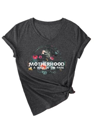New MOTHERHOOD V-Neck Fashion Womens Tee 3812-black Heather Gray (color picture) - pzsku/ZE1ED0ADF5FA513C1BBBDZ/45/1746202658/d76b12ca-c74a-4fd8-a51f-80e5d834ac28