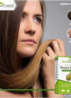 ATTAR AYURVEDA ATTAR AYURVEDA Heena Powder for Hair (200g)  - Image 3