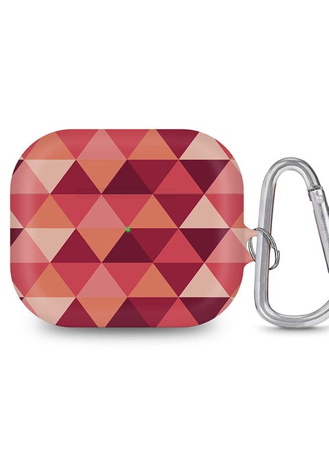 StylePods Case for Airpods 3rd Gen Case With Anti-Lost Keychain - Topsy Turvy Triangles