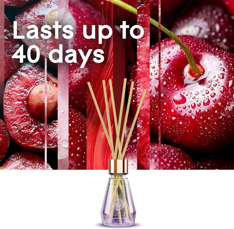 Glade Reed Diffuser, Cherry Bloom, Peony & Cherry & Wood, 100ml - Image 2