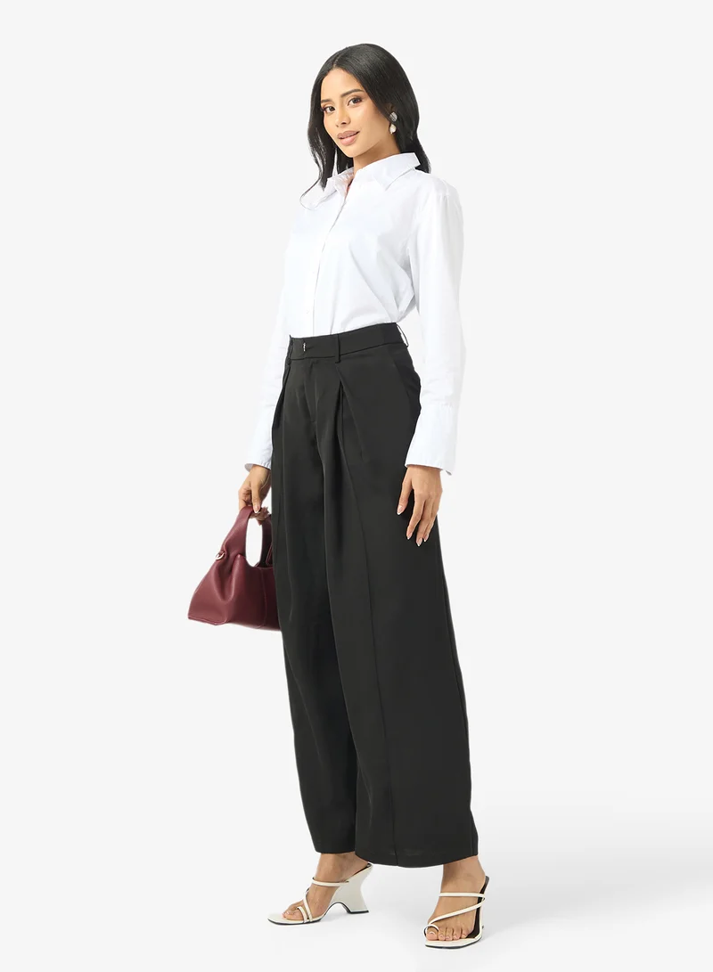 ايلا Trouser With Front Pleat