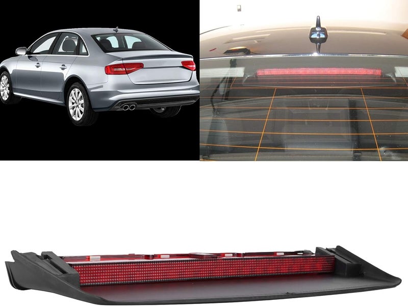 woobles LED 3rd Brake Light ,High Mount Stop Lamp Red Third Parking Tail Lights 8K5945097 Replaces Fit for A4 / S4 2008-2015 - Image 3