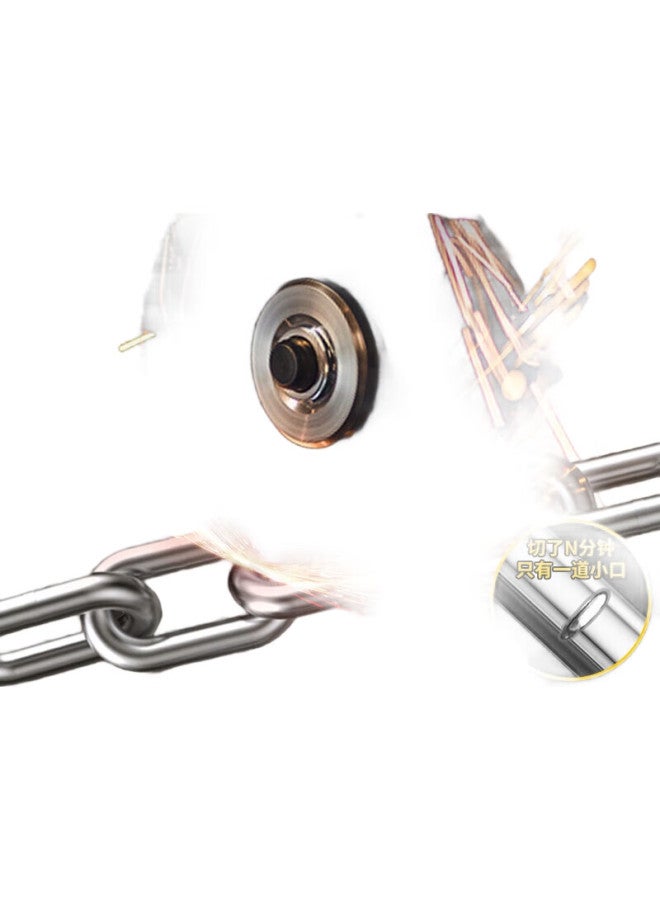 Phoenix Five-Digit Combination Lock Chain Lock For Mountain Bikes, Electric Bicycles, Motorcycles, Anti-Theft Door Lock, Bicycle Accessories, Combination Lock - Image 3