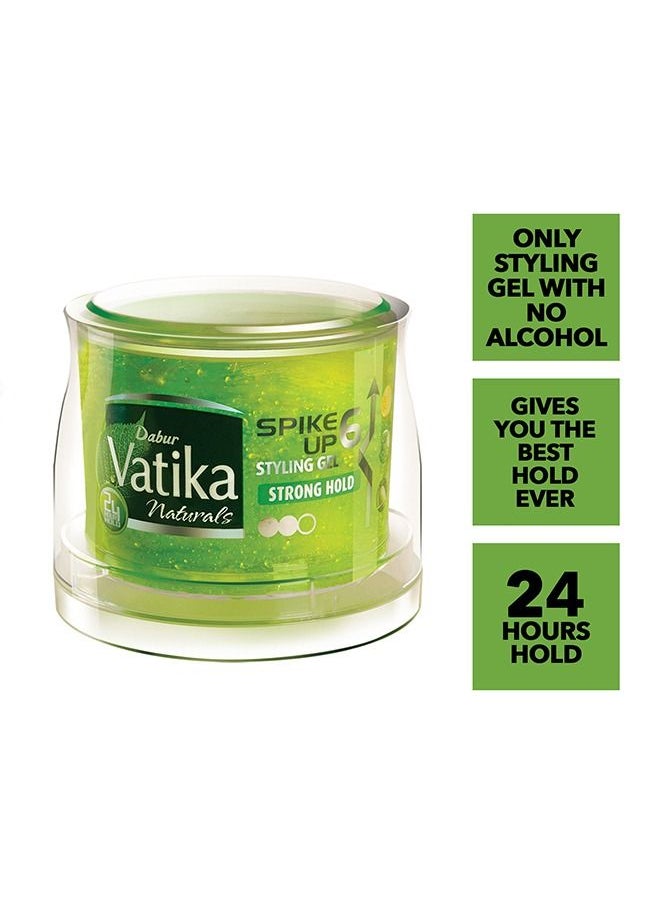 Vatika Naturals - Vatika Naturals Spike Up - Strong Hold Hair Styling Gel | Extreme Hold, High Shine | Easy To Style | For Bold Look - 500 ml - Image 1