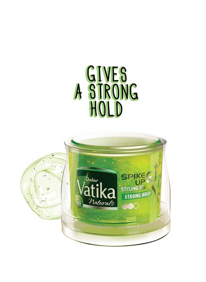 Vatika Naturals - Vatika Naturals Spike Up - Strong Hold Hair Styling Gel | Extreme Hold, High Shine | Easy To Style | For Bold Look - 500 ml - Image 1